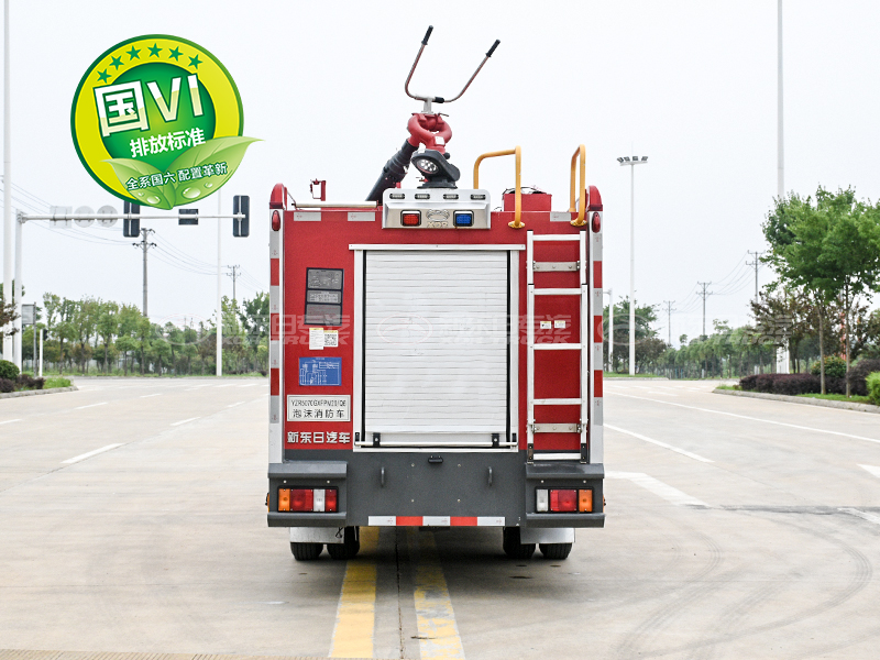 國(guó)六2.5噸五十鈴泡沫消防車