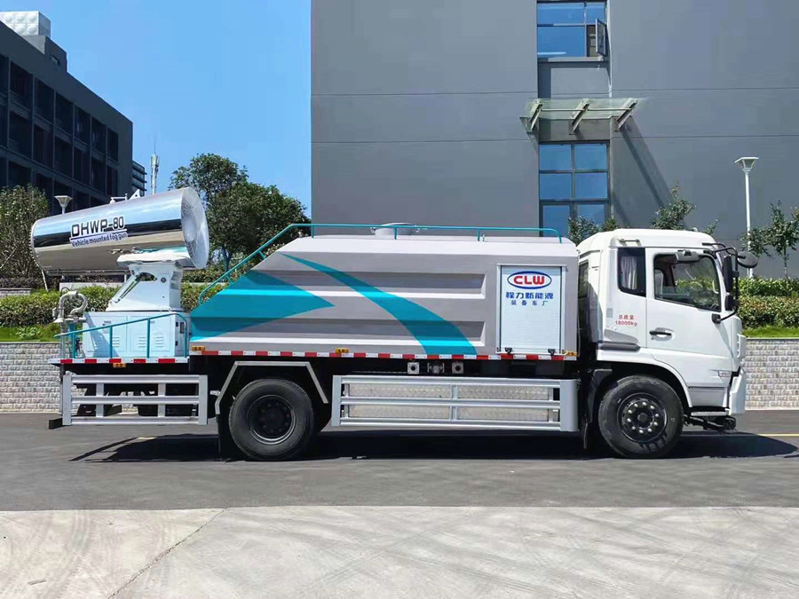 東風(fēng)天錦純電動(dòng)10噸抑塵車