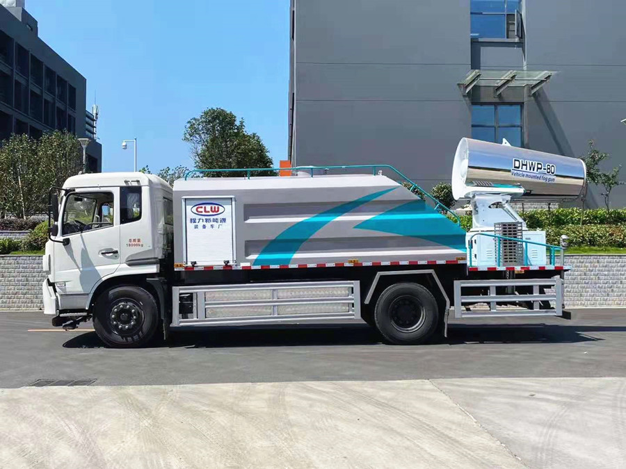 東風(fēng)天錦純電動(dòng)10噸抑塵車