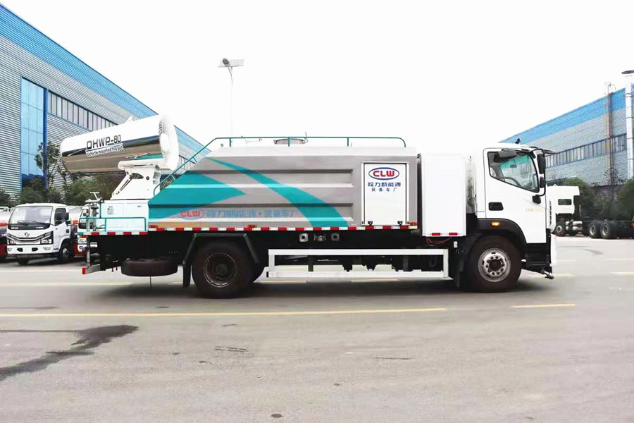 福田純電動10噸抑塵車